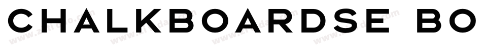 ChalkboardSE Bold字体转换